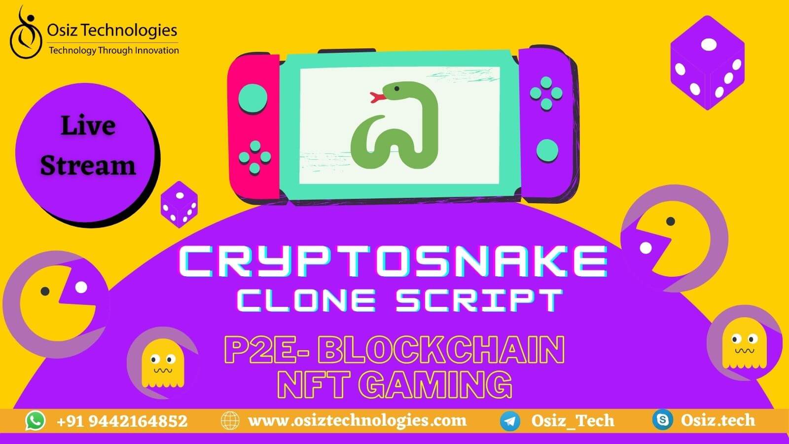 CryptoSnake Clone Script